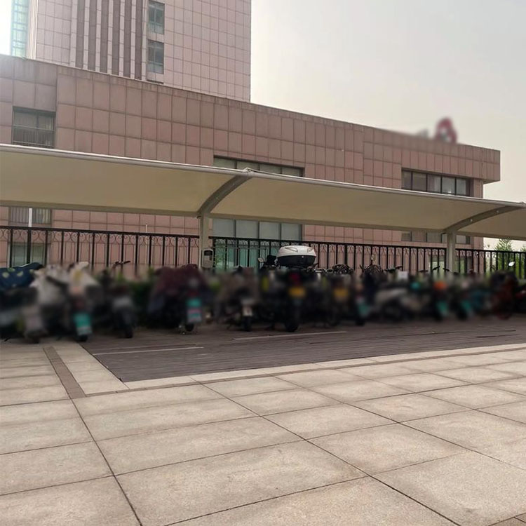 临西县膜结构电动车棚